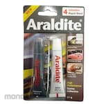 Araldite Rapid Steel Epoxy Adhesive (Lem Epoxy Dua Komponen)