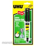 UHU Epoxy Quick Set Easy Mix Syringe (Lem Epoksi Dua Komponen)