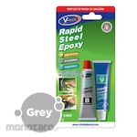 V-TECH Rapid Steel 4 Minutes Epoxy (Lem Epoksi Dua Komponen)