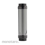 WESTWARD Clear Grease Gun Barrel with Black Ends