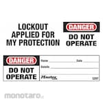 MASTER LOCK Tagout Tag