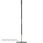 Sitesafe Steel Shaft YD Ashphalt Rake 16 Teeth Flat
