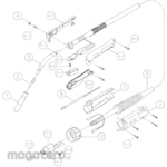 DAIHEN Blue Torch BT1800-30 Part (Sparepart Stang Las MIG)