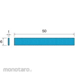 MINITOR Minimo Fiber Stone Chip # 120 2 × 6mm