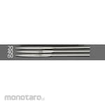 ESCO 140mm / # 200 diamond file (Precision, half circle)