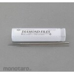 ESCO 140mm / # 400 diamond file (extra-fine, round, triple)