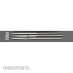 ESCO 140mm / # 400 diamond file (precision, half-round)