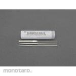 ESCO 140mm / # 600 diamond file (Precision, 3 types, 3 pieces)