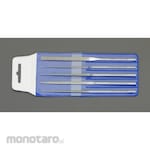 ESCO 140mm Diamond file (precision, 5 types, 5 pieces)