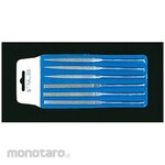 ESCO 140mm diamond file [flat, half circle]