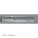 ESCO 140mm diamond file (precision, half-round / coarse)