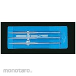ESCO 160mm 3-piece precision file [half circle]