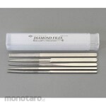 ESCO 200mm / # 150 diamond file (5 types, 5 pieces)