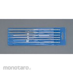 ESCO 200mm precision file (flat, half-circle, 6 rounds / coarse / medium)