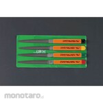 ESCO 215mm file (half circle, 4-piece set / coarse, medium, thin, oily)