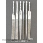 ESCO 5.1x1.9x85mm diamond casket (half circle / short / # 200)
