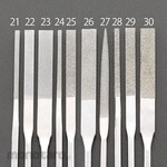 ESCO 5.65x0.45mm / # 325 Diamond file (Taper flat)
