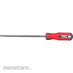 Kennedy Round Smooth Engineers File + Handle