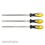OSTEQ Mixed Triangular Files Set with handle