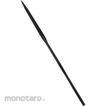 WIZ'A Ultra-precision file for plastic, semi-circular, 12-inch, no handle