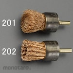 ESCO 25mm / 6.35mm shaft wire brush (non-sparking)