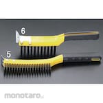 ESCO 295mm wire brush (soft grip / steel, 4 rows)