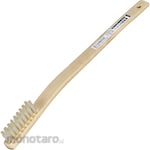 TRUSCO Machine-Planted Bamboo Brush, Nylon