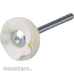 TRUSCO Flat Brush Neo-Seam Synthetic Leather (Buff Poles)