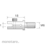 MINITOR Minimo Holder t = 4mm (Batang As Mandrel)