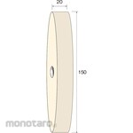 MINITOR Minimo Felt Wheel Standard Φ150 x 20 (Roda Poles Felt)