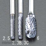 ESCO 3x 13mm / 3mm shaft [Coated] Carbide bar
