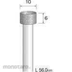 MINITOR Minimo High Ceramic CBN Bar # 100 Φ10