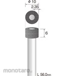 MINITOR Minimo Vitrified CBN Bar # 180 Φ10