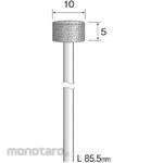 MINITOR Minimo long shaft electrodeposition diamond bar