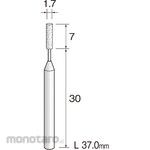MINITOR Minimo precision whetstone WA abrasive grain # 320 Φ1.7