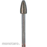 YANASE Electroplated Diamond Burr, Pointed Tip Round Shape