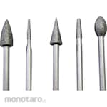 monotaro Electrocoat Diamond Bur Set (Mata Bor Tuner Diamond)