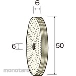 MINITOR Minimo Cotton buffing wheel Φ50 2 for medium finish