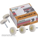 TRUSCO Shank Mounted Felt Wheel (Roda Poles Felt)