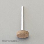 ESCO # 100 . 13x 3mm / 3mm shaft Rubber whetstone with shaft (hard)