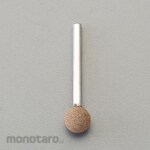 ESCO # 100 . 8x 8mm / 3mm shaft Rubber whetstone with shaft (hard)