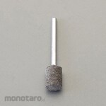 ESCO # 46 . 10x10mm / 3mm axis Rubber whetstone with axis (soft)