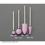 ESCO Φ10mm / 3mm shaft whetstone with shaft (round / light red)