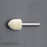 ESCO 30x40mm / 6mm shaft Felt buff with shaft