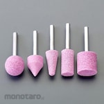 ESCO 5-piece set Whetstone with shaft (6 mm shaft / PA)