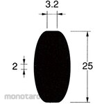 Luther Carborundum Wheel (Black)