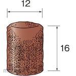 MINITOR MINITOR Cap Sander Flat # 70 Φ12