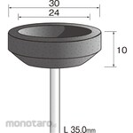 MINITOR Minimo cup whetstone # 60 Φ30