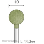 MINITOR Minimo polishing rubber whetstone WA medium # 320 Φ10