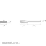 MINITOR Minimo stick holder 3 × 13mm